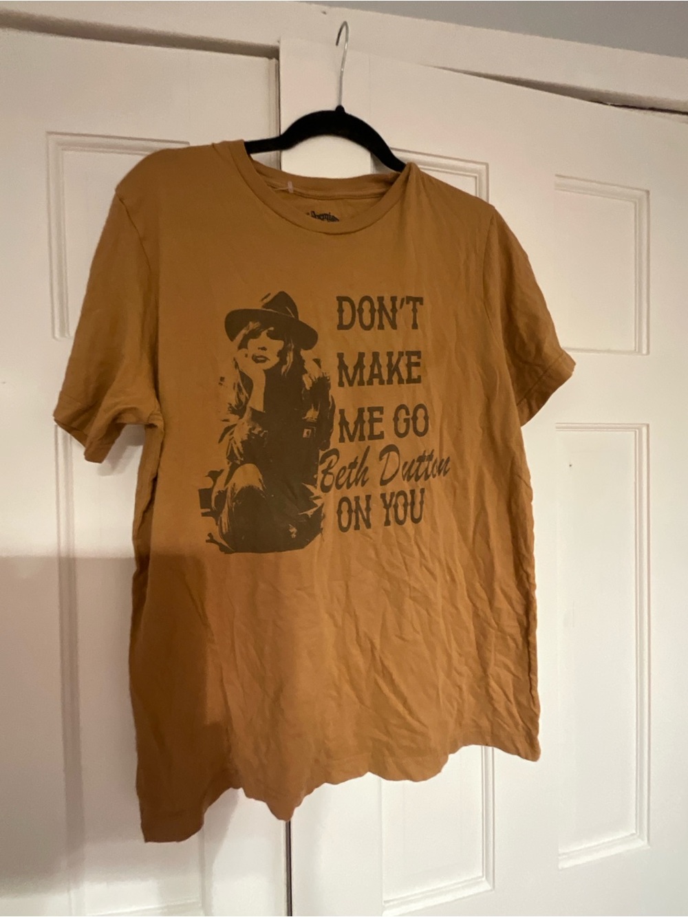 Rust Long Sleeve Graphic Tee - Beth Dutton Design